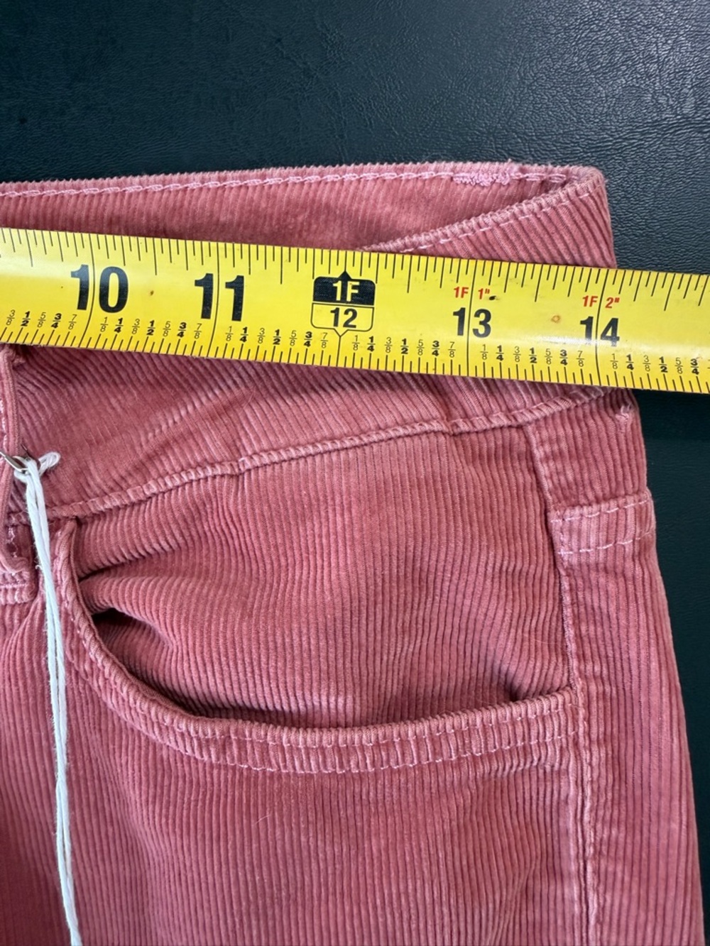 Closed Dusty Rose Corduroy Pants Size 25 NWT Made in Italy - Picture 7 of 11